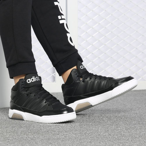 Adidas/阿迪达斯正品 NEO PLAY9TIS 女子缓震运动休闲板鞋 EE8050 - 图1