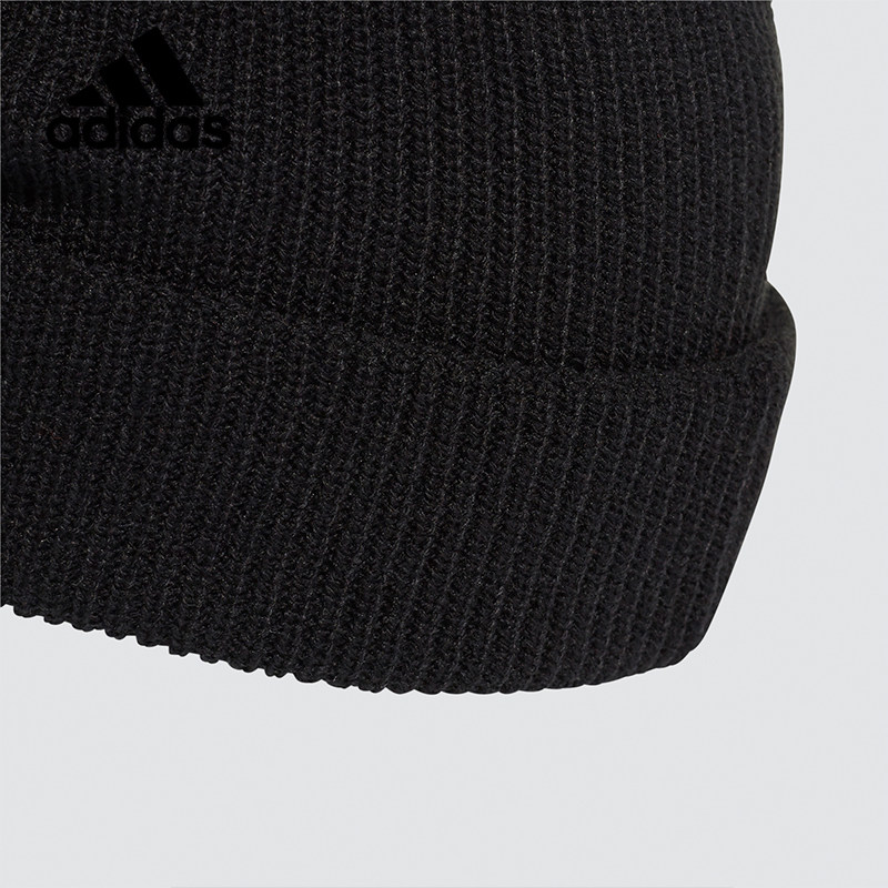 Adidas/阿迪达斯正品PERF WOOLIE 男女训练休闲运动针织帽 FS9033 - 图1