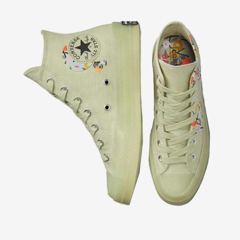 Converse/匡威正品运动女士户外透气系带时尚图案健身板鞋A01730C,淘宝优惠券,粉丝福利购,淘宝优惠卷