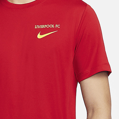 Nike/耐克正品利物浦男士亲肤舒适运动足球短袖T恤FZ8719-687 - 图2