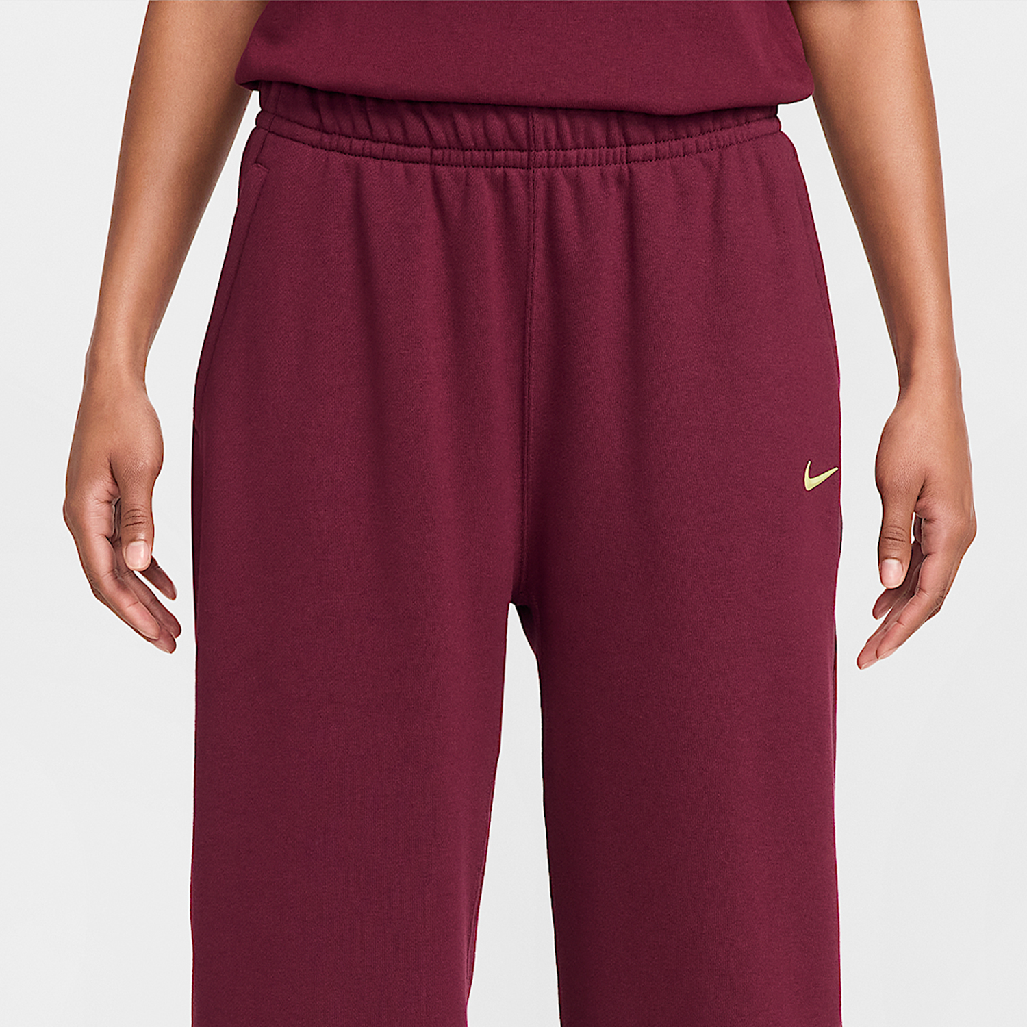 Nike/耐克正品NOCTA男士户外复古休闲针织系带运动长裤FZ4675-638 - 图2