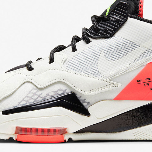 Nike/耐克正品JORDAN男女同款气垫缓震运动中帮篮球鞋CK9183-100 - 图2