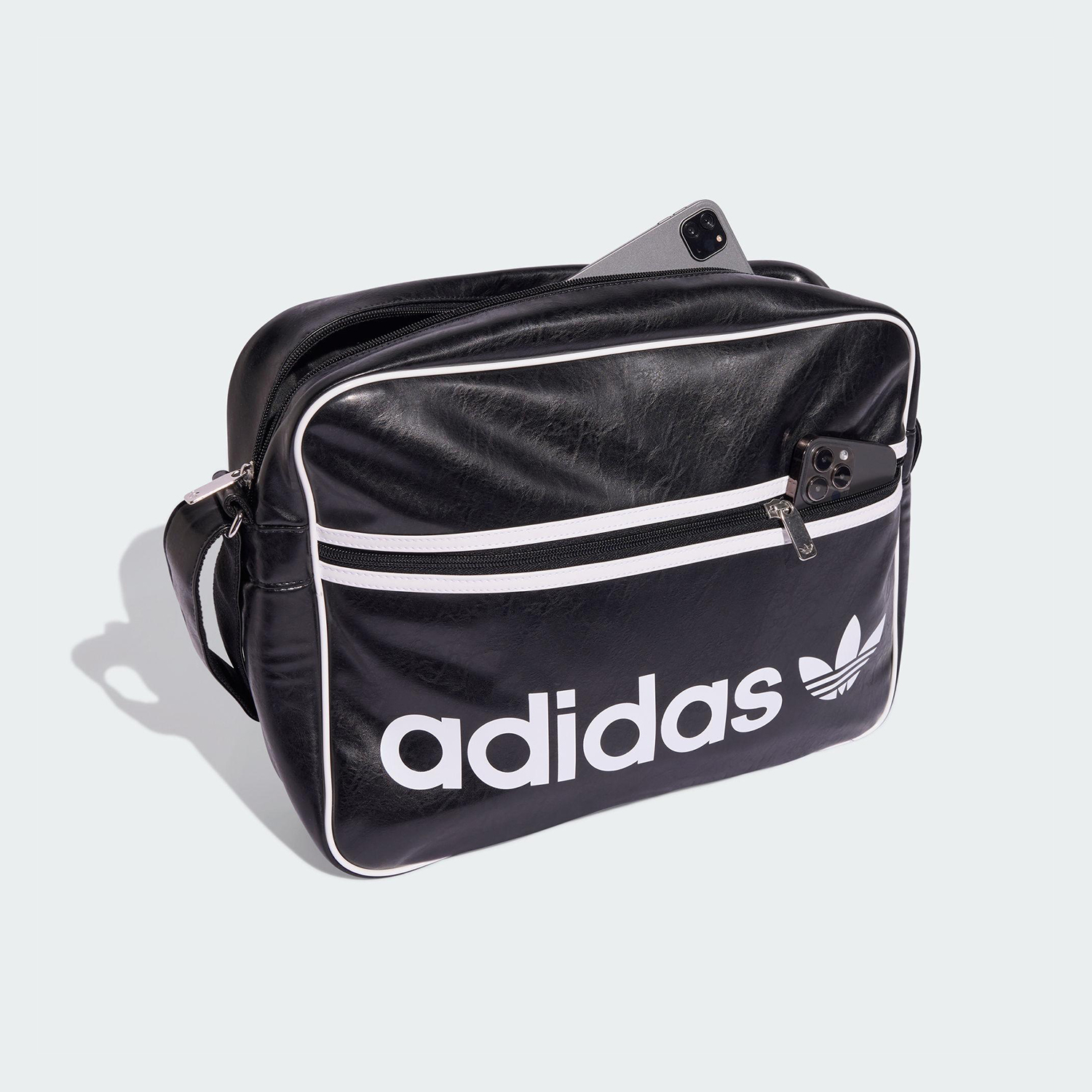 Adidas/阿迪达斯正品三叶草男女运动经典单肩斜挎腋下包JW3346 - 图2