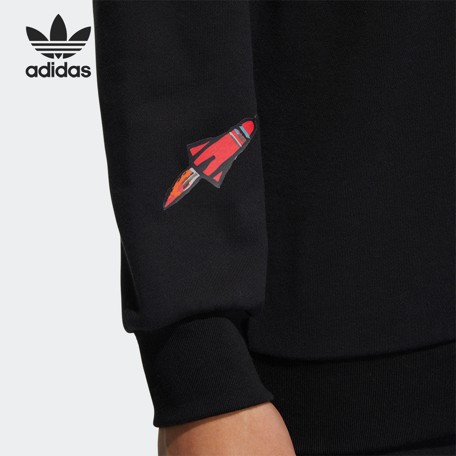Adidas/阿迪达斯正品三叶草当季新款男女休闲时尚运动卫衣 H37058,淘宝优惠券,粉丝福利购,淘宝优惠卷