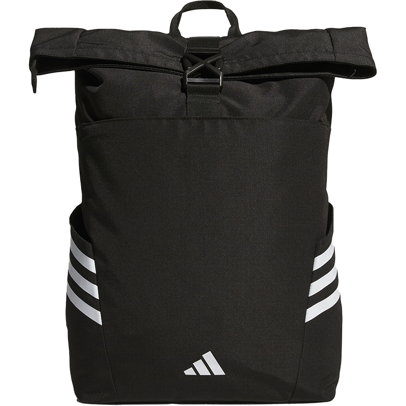 Adidas/阿迪达斯正品ROLL TOP BP男女户外轻便双肩包JY4766 - 图3