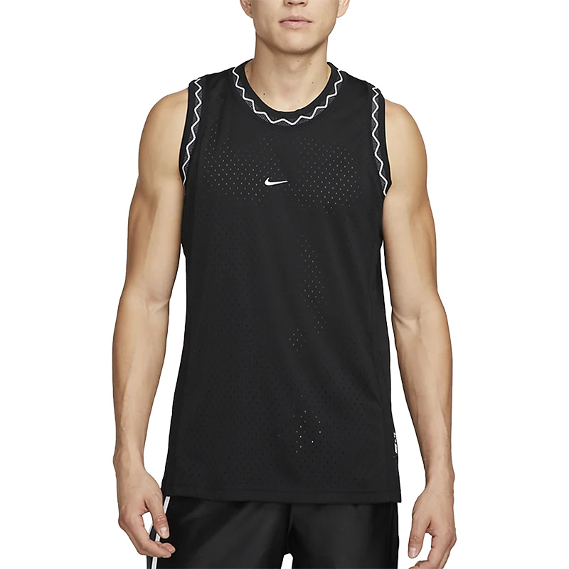 Nike/耐克正品PREMIUM男子款夏季篮球运动休闲无袖背心DV9544-010 - 图3