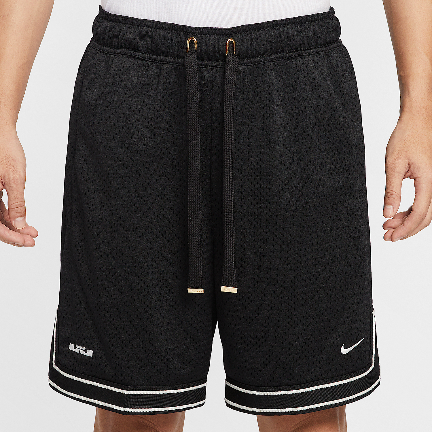 Nike/耐克正品LeBron 詹姆斯男士耐穿透气篮球运动短裤HV3395-010 - 图0