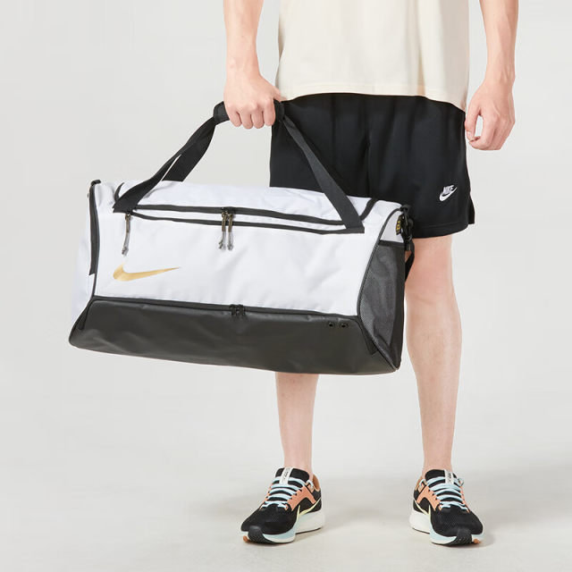 Nike Nike ຖົງອອກກໍາລັງກາຍທີ່ແທ້ຈິງຂອງຜູ້ຊາຍແລະແມ່ຍິງບ້ວງການຝຶກອົບຮົມ shoulder ຖົງກິລາ crossbody bag ຖົງມືຄວາມອາດສາມາດຂະຫນາດໃຫຍ່
