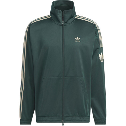 Adidas/阿迪达斯官方正品三叶草男女经典复古休闲立领外套JL8400 - 图3