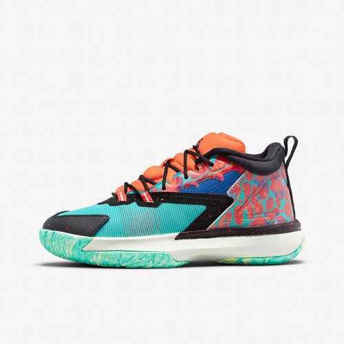 Nike/耐克正品Jordan Zion 1小童缓震实战篮球鞋DC2024-800 - 图1