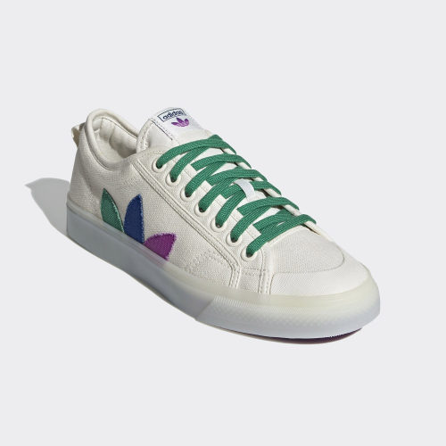 Adidas/阿迪达斯官方正品 NIZZA 三叶草男女运动经典板鞋 FX3795 - 图2