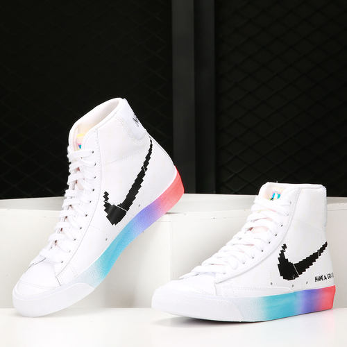 Nike/耐克正品 BLAZER MID '77 男女运动休闲板鞋 DC3281-101 - 图1