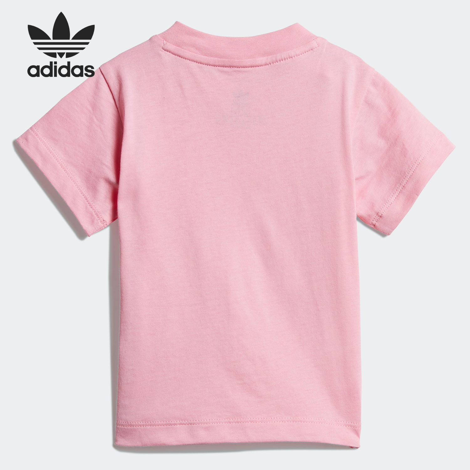Adidas/阿迪达斯正品夏季新款女婴童运动休闲经典款短袖T恤DV2831,淘宝优惠券,粉丝福利购,淘宝优惠卷