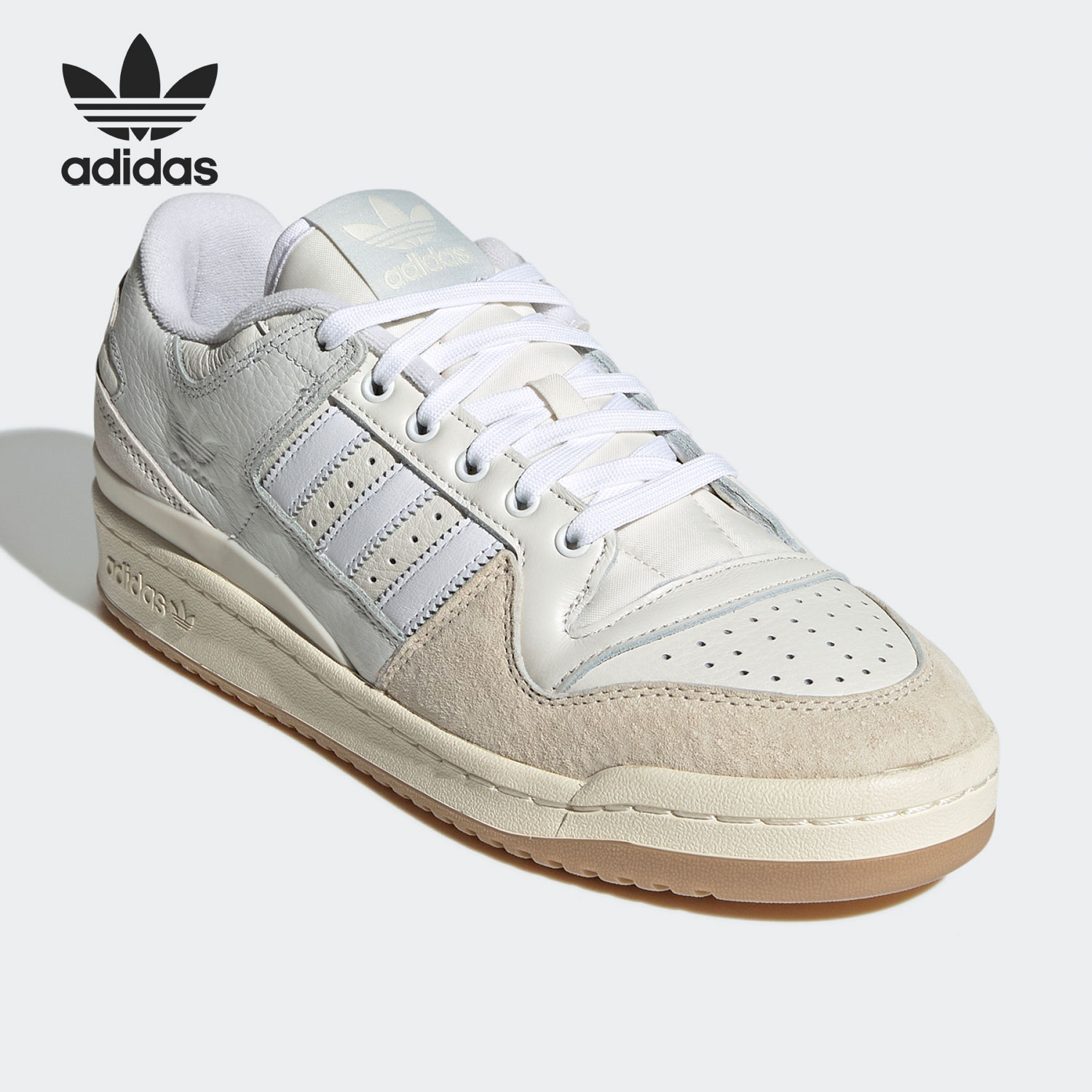 Adidas/阿迪达斯官方正品三叶草男女舒适耐磨休闲运动鞋 FY7998 - 图1