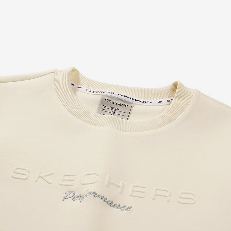 Skechers/斯凯奇正品新款女士简约时尚圆领套头休闲卫衣,淘宝优惠券,粉丝福利购,淘宝优惠卷