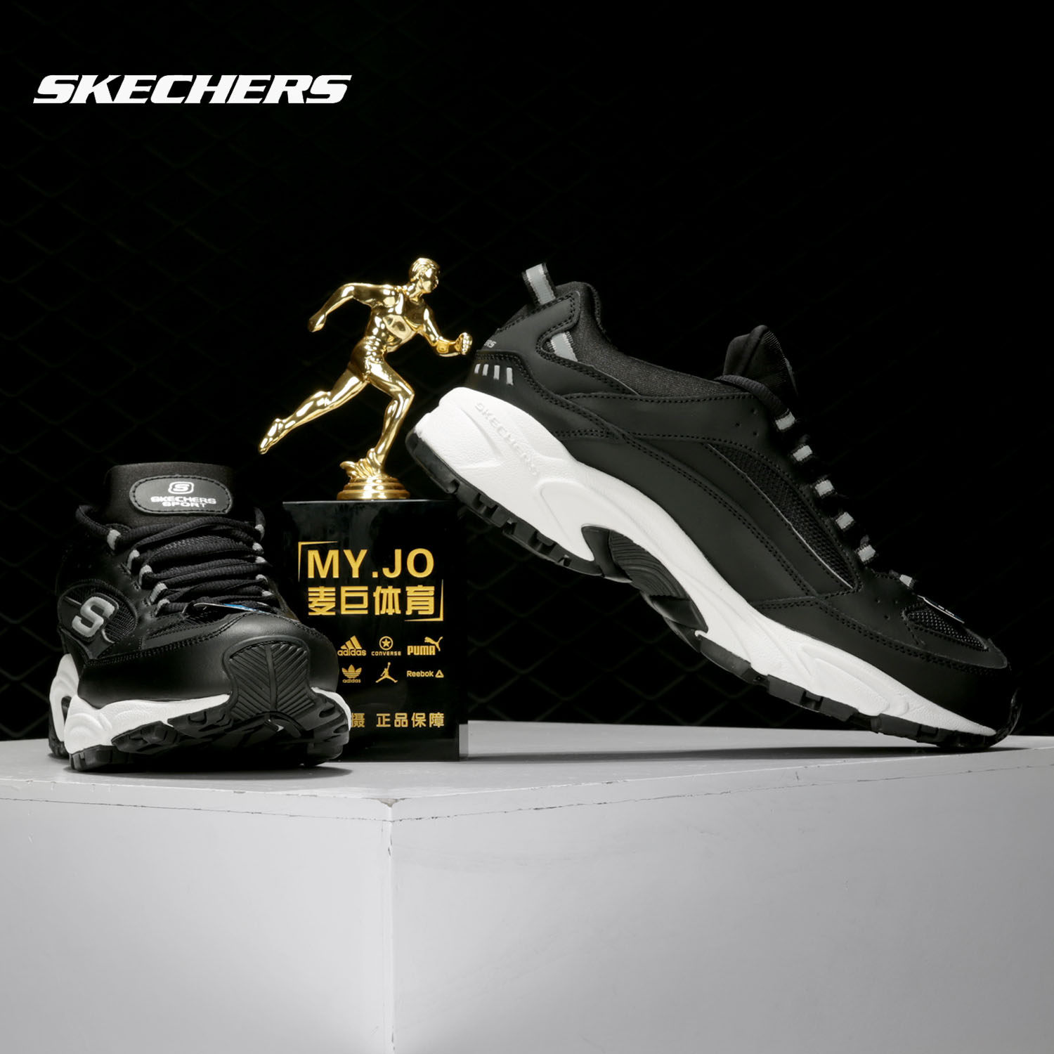 skechers /斯凯奇正品2020新跑步鞋 麦巨鞋类跑步鞋