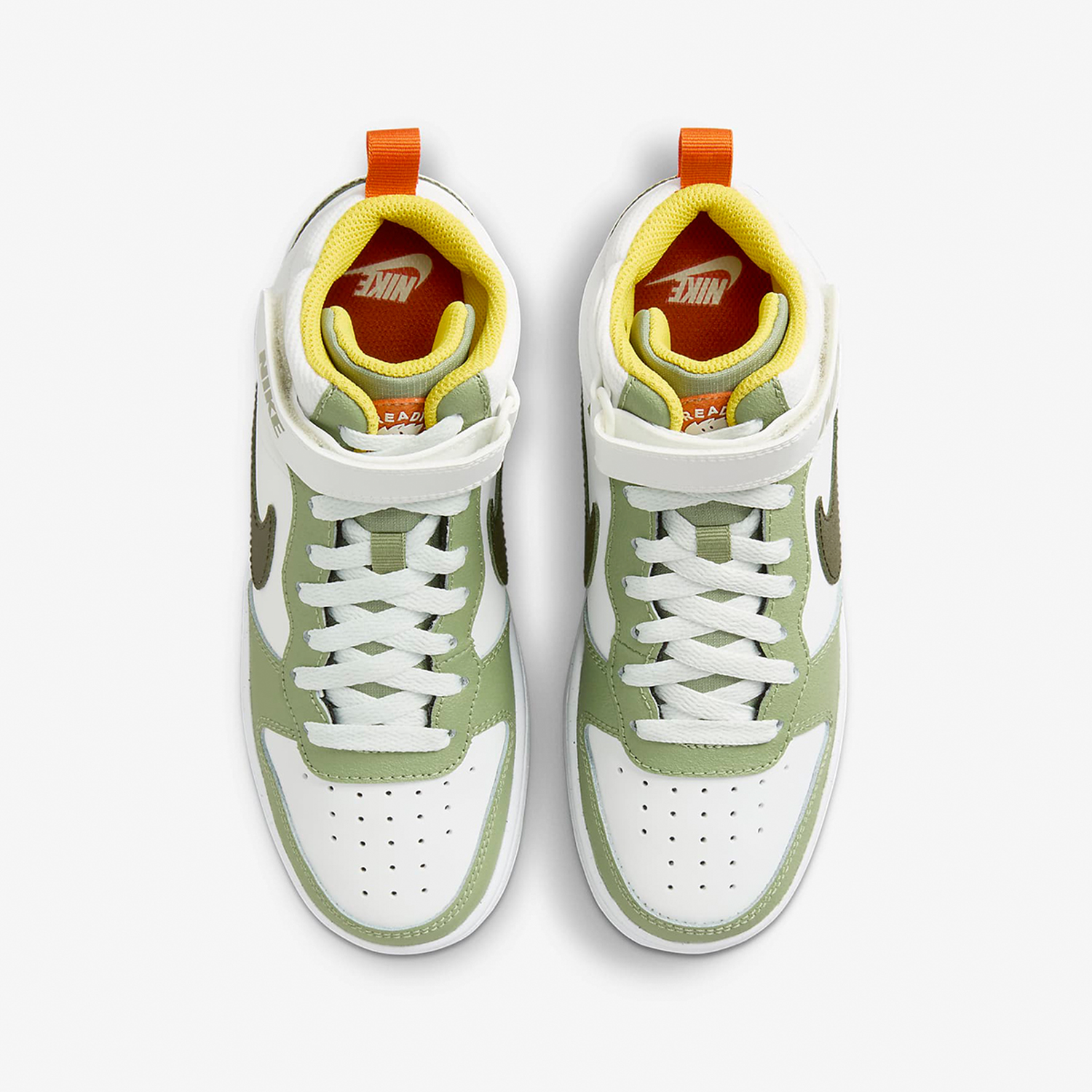 Nike/耐克正品Court Borough Mid 2 GS女子大童板鞋FV3649 - 图2