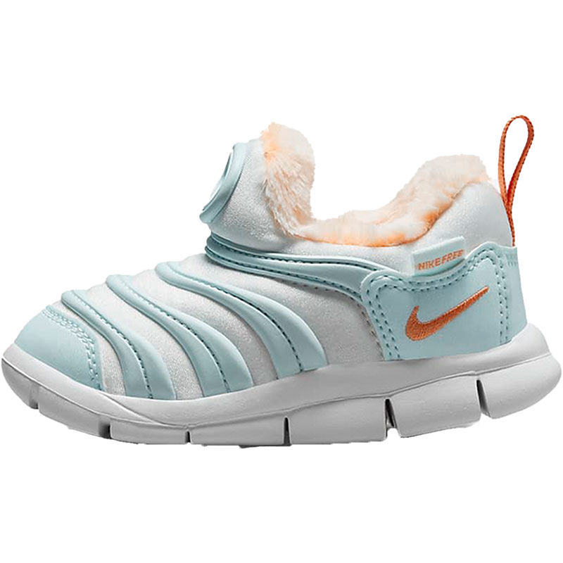 Nike/耐克官方正品冬季小童加绒一脚蹬毛毛虫休闲鞋FB7175-181,淘宝优惠券,粉丝福利购,淘宝优惠卷