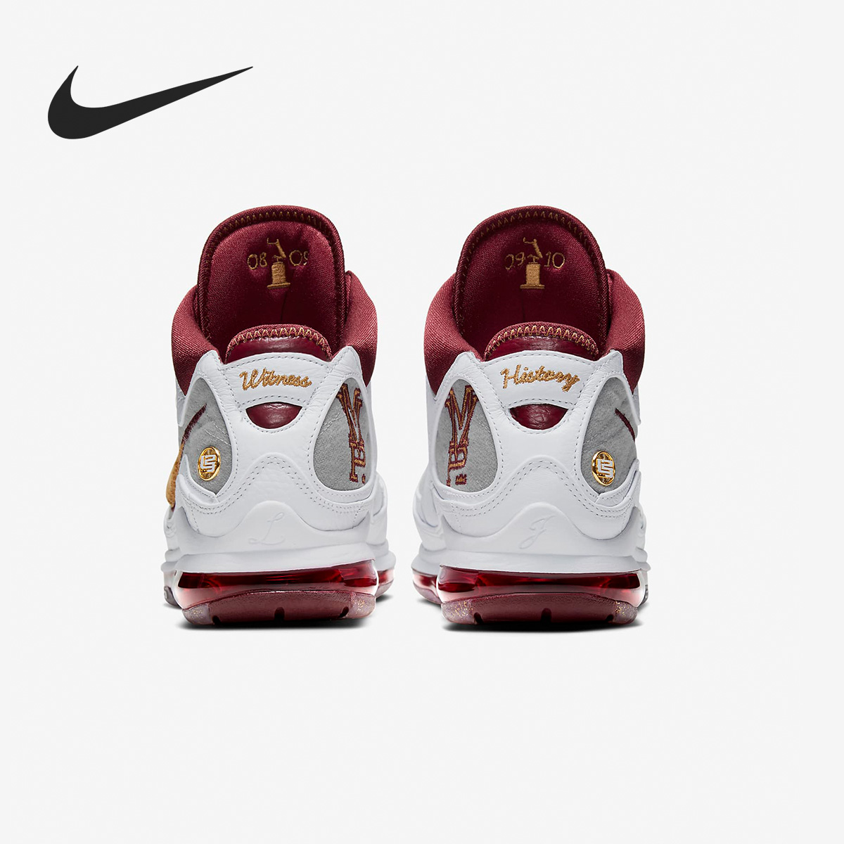 Nike/耐克正品LeBron 7 LBJ7 MVP 詹姆斯7代骑士灰棕篮球鞋CZ8915 - 图2