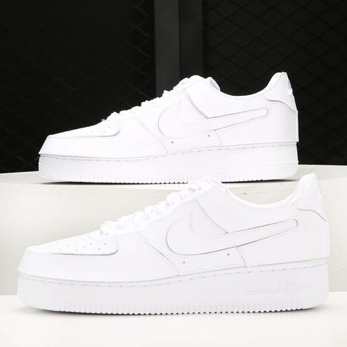 Nike/耐克正品当季新款男子系带舒适休闲运动低帮板鞋CV1758-100 - 图0