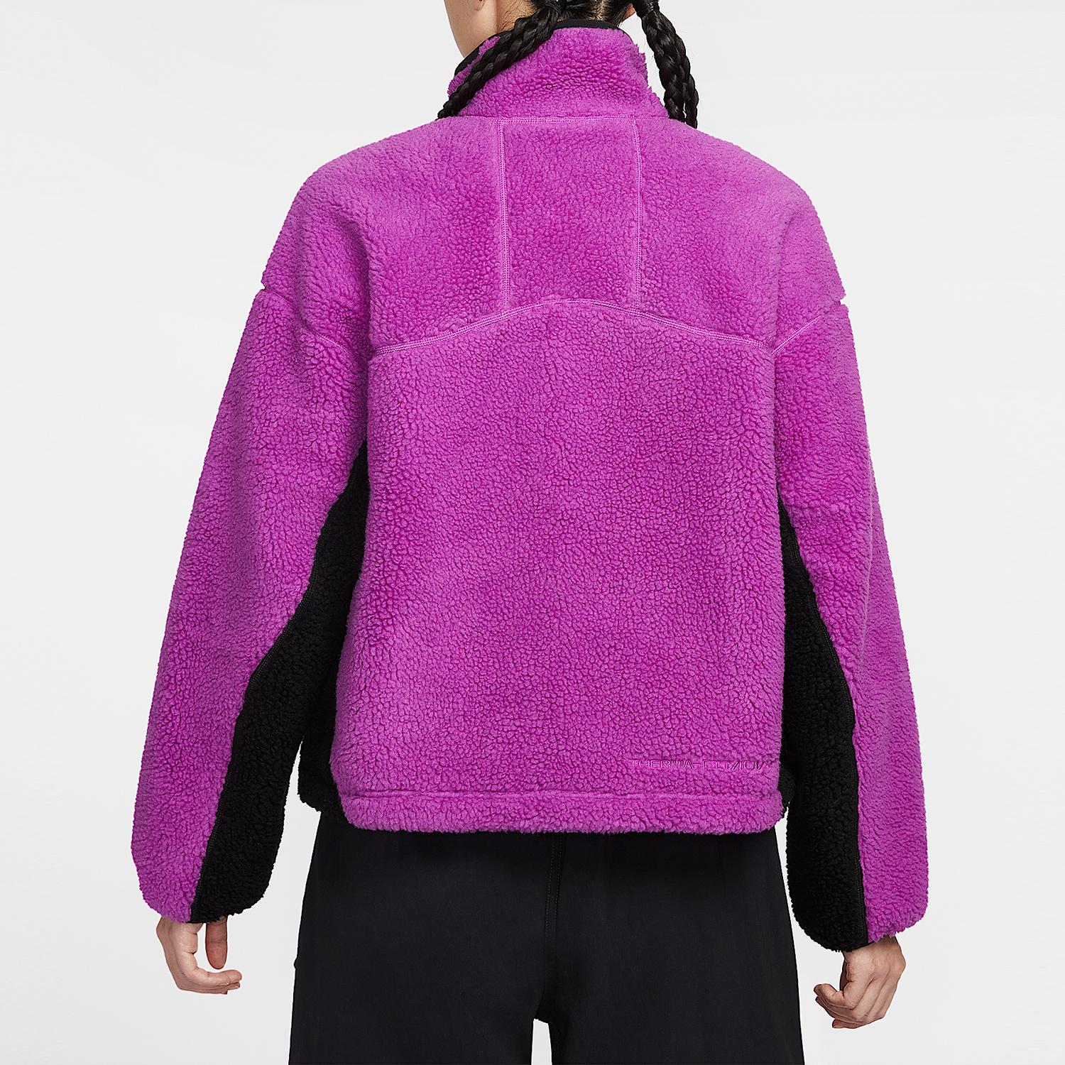 Nike/耐克正品2025秋季款女士保暖时尚拼接立领外套HV4706-551 - 图0