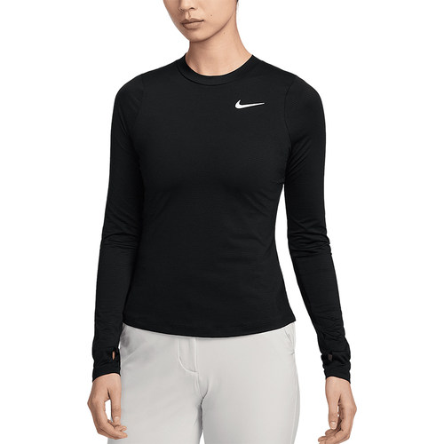 Nike/耐克正品新款女士运动休闲针织圆领长袖T恤DH2069-010 - 图3