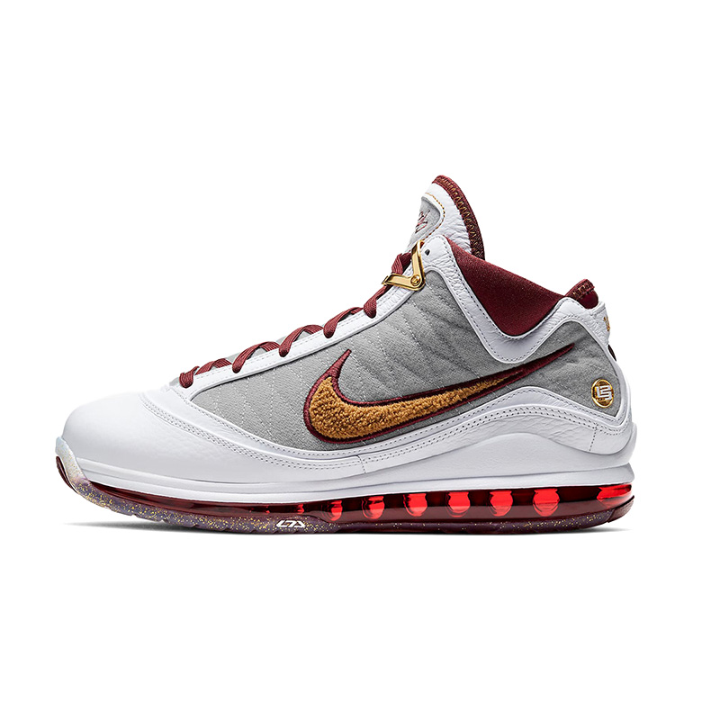 Nike/耐克正品LeBron 7 LBJ7 MVP 詹姆斯7代骑士灰棕篮球鞋CZ8915 - 图3