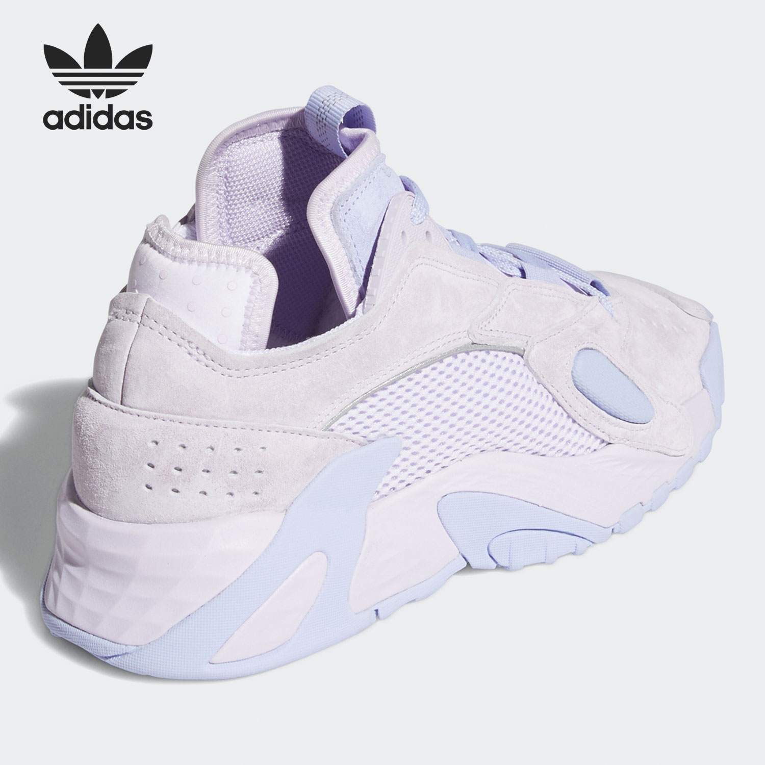 Adidas/阿迪达斯正品三叶草 STREETBALL 男女缓震运动鞋 FX9792 - 图1