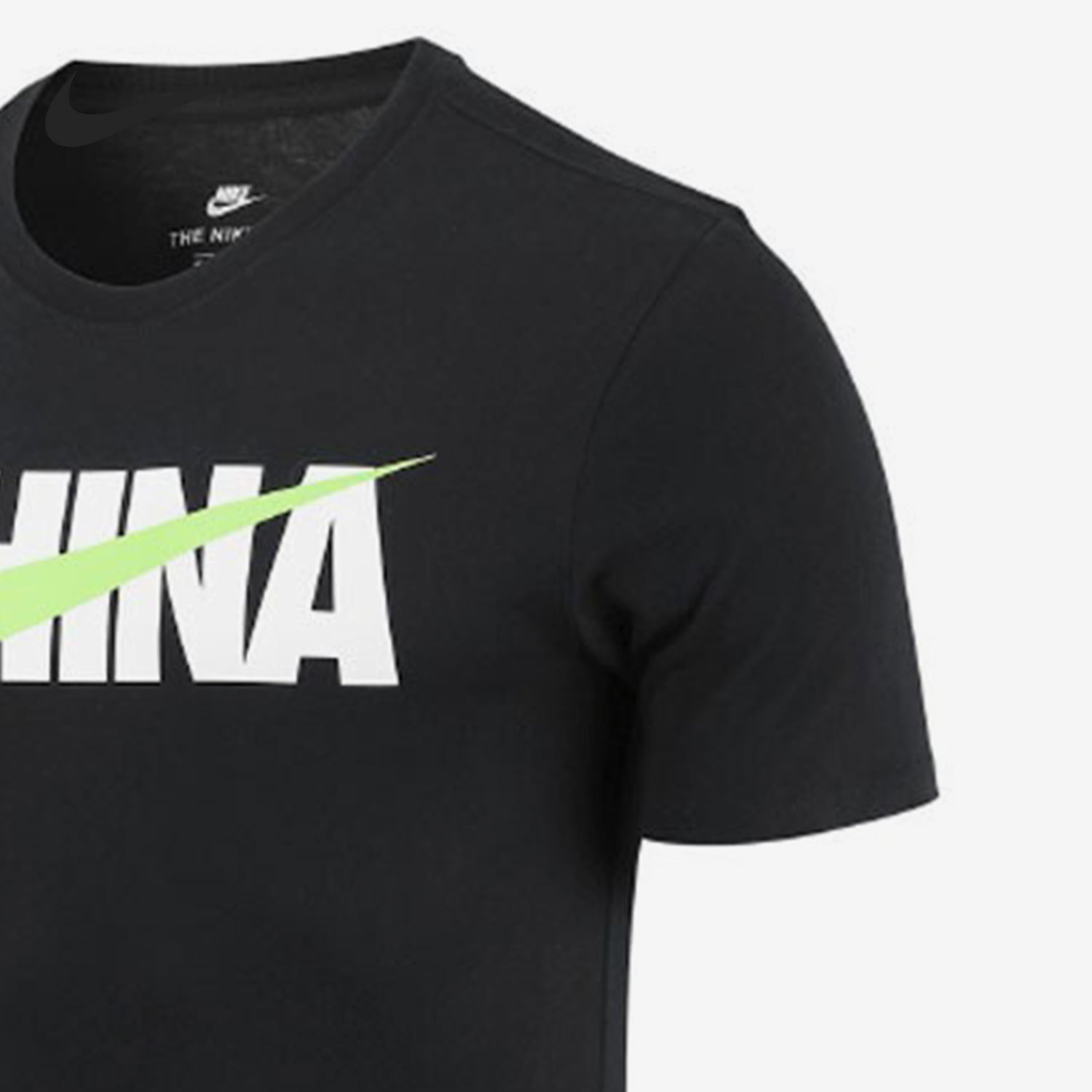 Nike/耐克官方正品CHINA 印花男子运动透气短袖T恤 AQ5189-016 - 图1