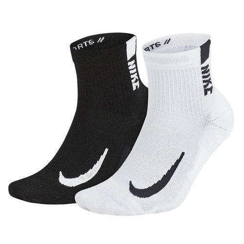 Nike/耐克正品U NK MLTPLIER ANKLE 2PR男女休闲运动袜SX7556-988 - 图3
