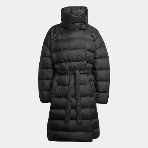 Adidas/阿迪达斯正品三叶草新款女子保暖中长款透气羽绒服 HK5245 - 图2