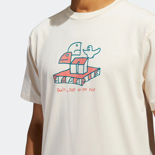 Adidas/阿迪达斯正品三叶草男女卡通印花圆领运动短袖HC2192 - 图1
