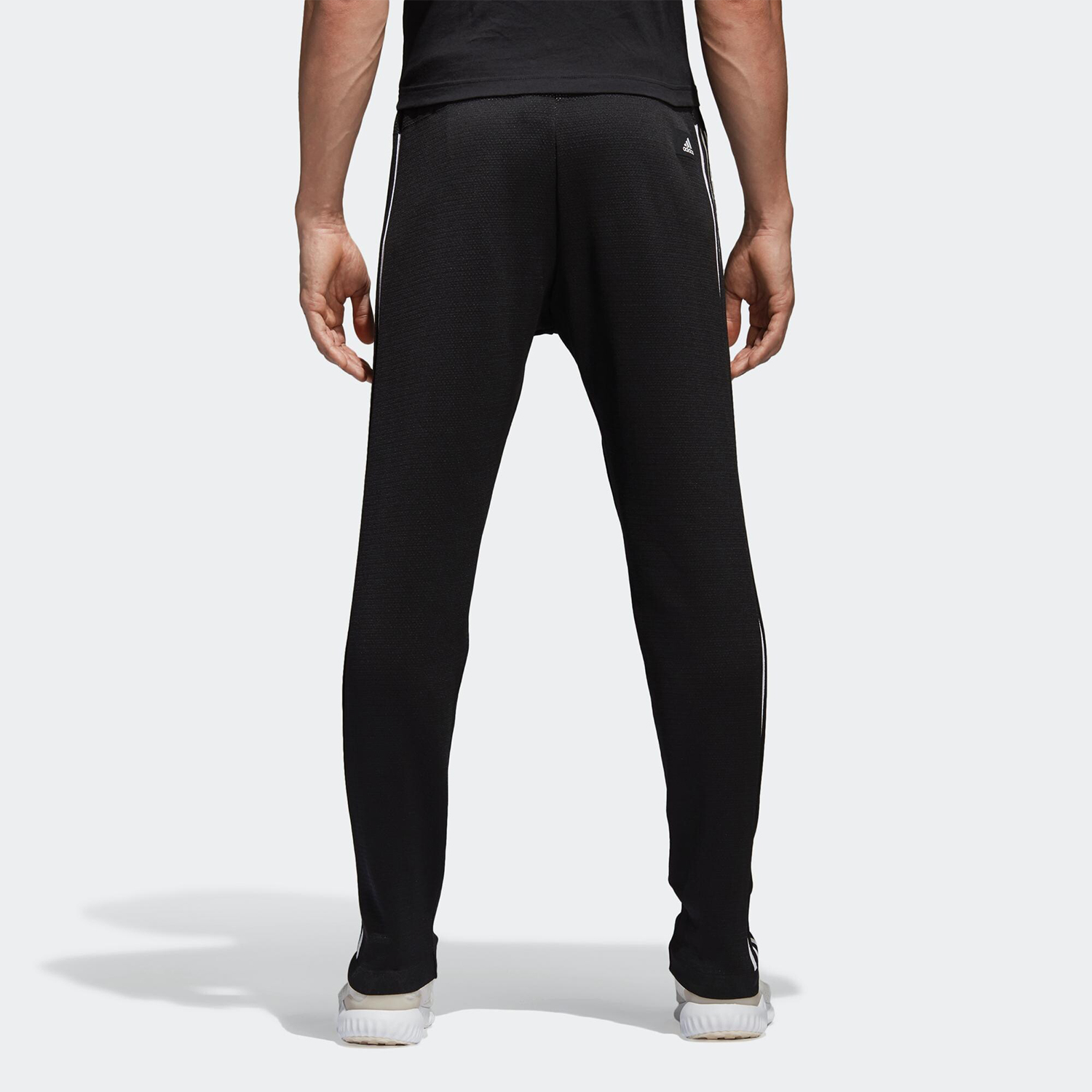 Adidas/阿迪达斯正品M ID Kn Striker 男士针织长裤CG2129 - 图1