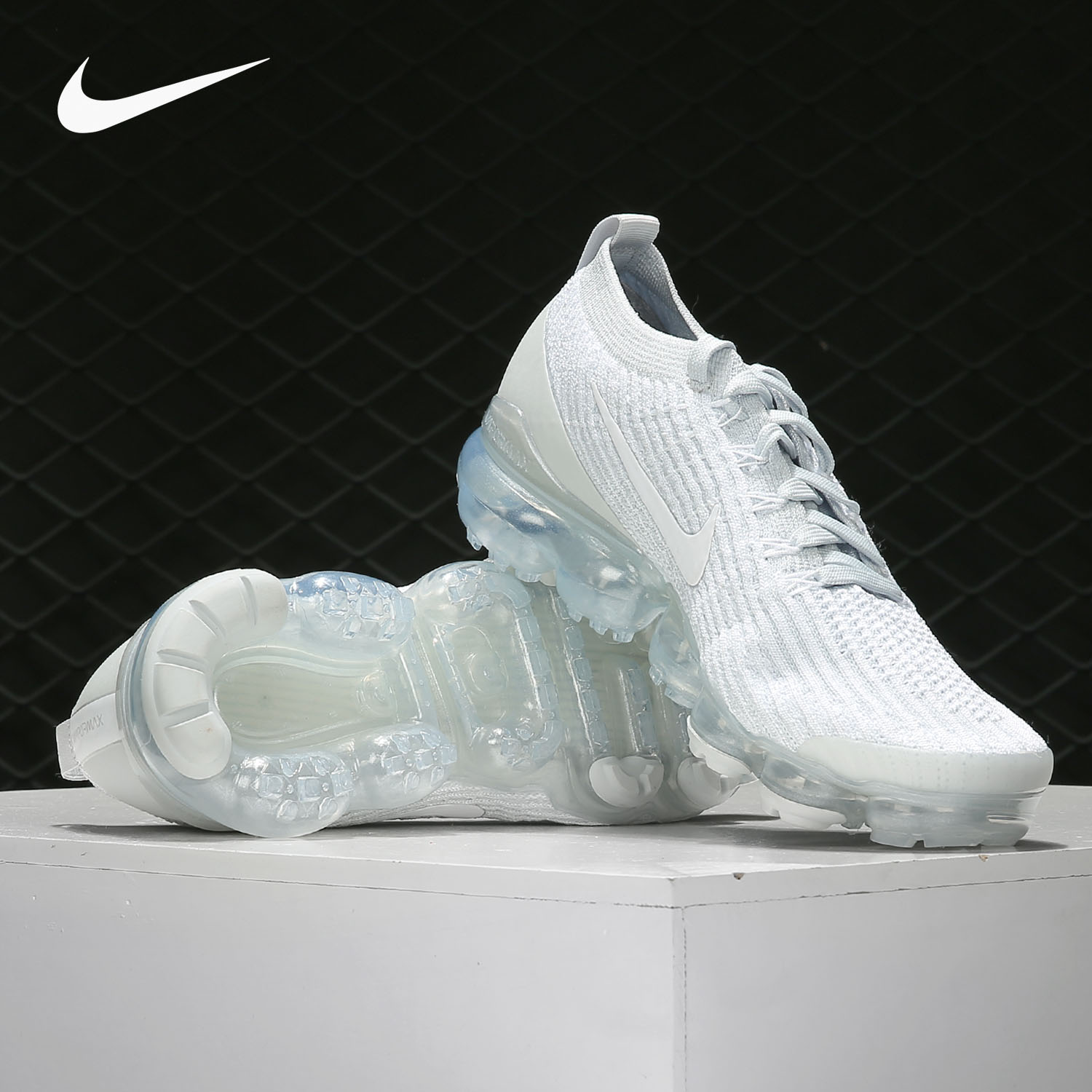 Nike/耐克正品 AIR VAPORMAX FLYKNIT 3 男女运动跑步鞋AJ6910 - 图0