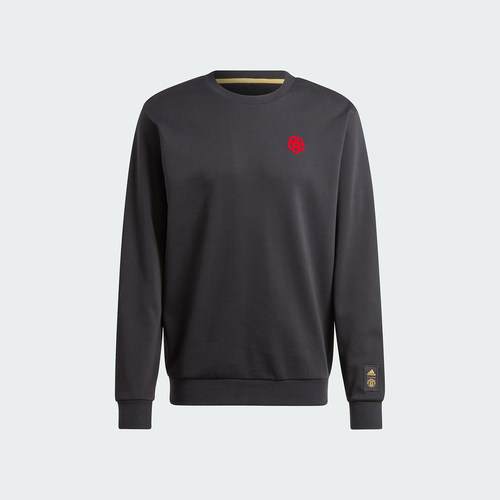 Adidas/阿迪达斯正品新年款曼联足球文化男士运动卫衣IP9184 - 图2