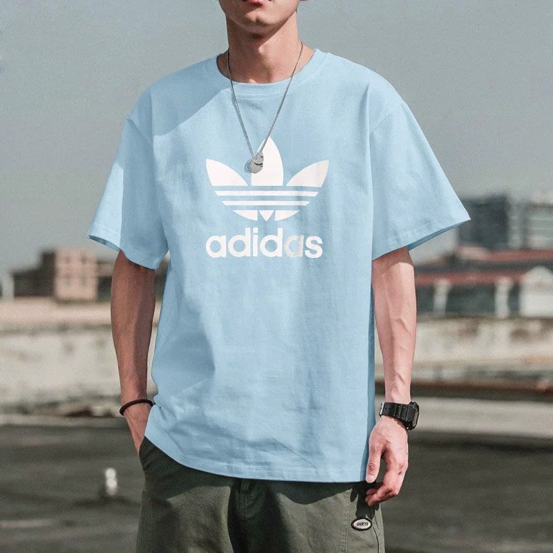 阿迪达斯三叶草短袖男t恤2025夏新款绿色纯棉跑步宽松体恤FM3794,淘宝优惠券,粉丝福利购,淘宝优惠卷