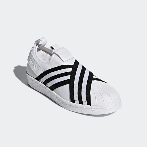 Adidas/阿迪达斯官方正品 SUPERSTAR 三叶草女子运动休闲鞋AC8581 - 图1