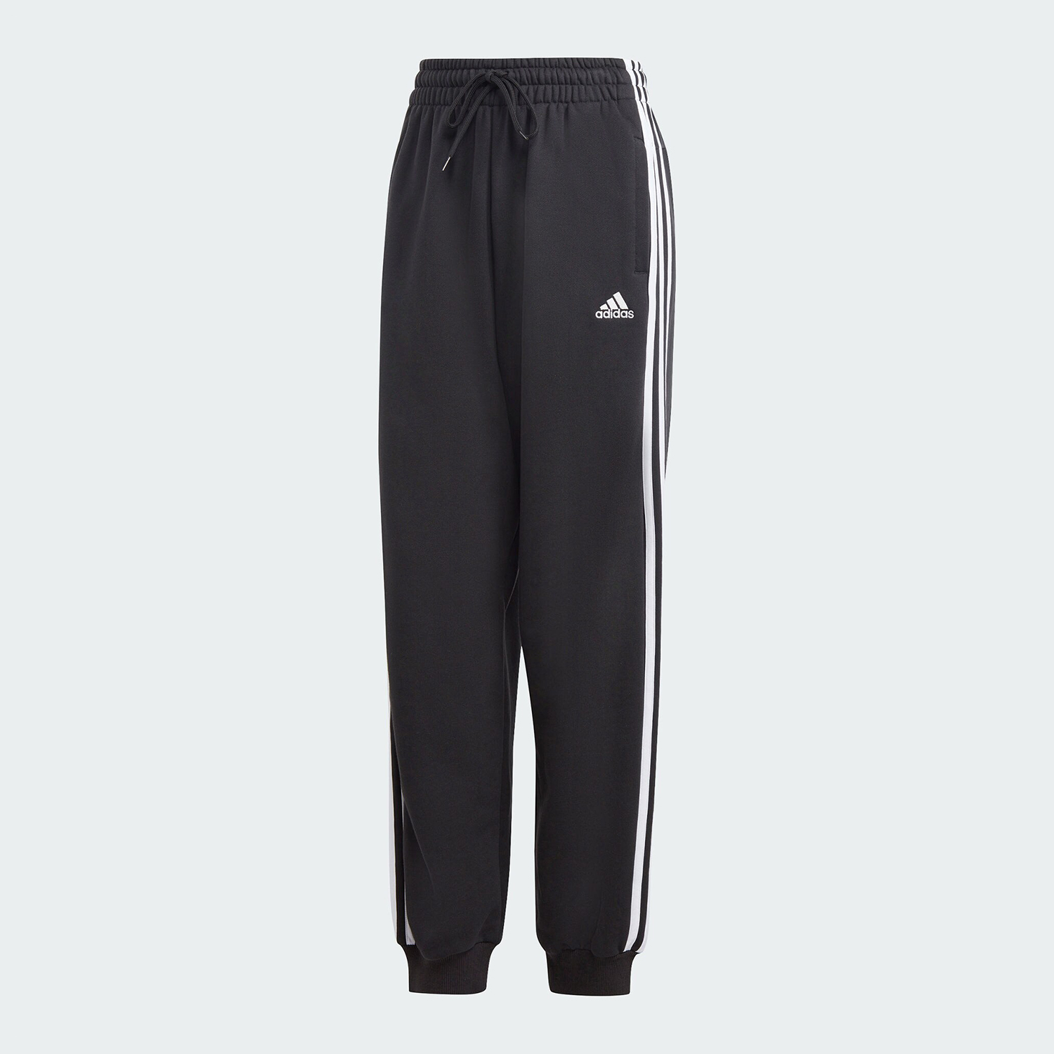 Adidas/阿迪达斯官方正品W 3S FT LS PT女士运动休闲长裤HA4375-图1