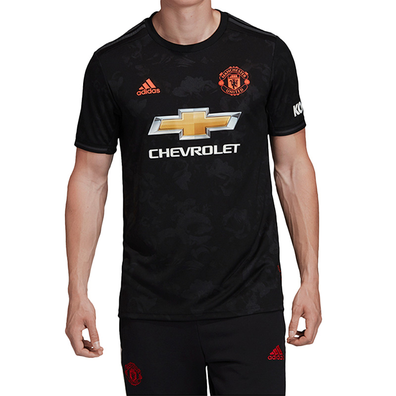 Adidas/阿迪达斯正品男子曼联足球服玫瑰迷版球衣MUFC 3 ED7390 - 图3