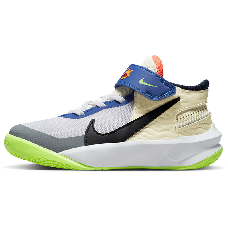Nike/耐克正品TEAM HUSTLE 10 (GS)女子大童篮球鞋FB1881-101 - 图3