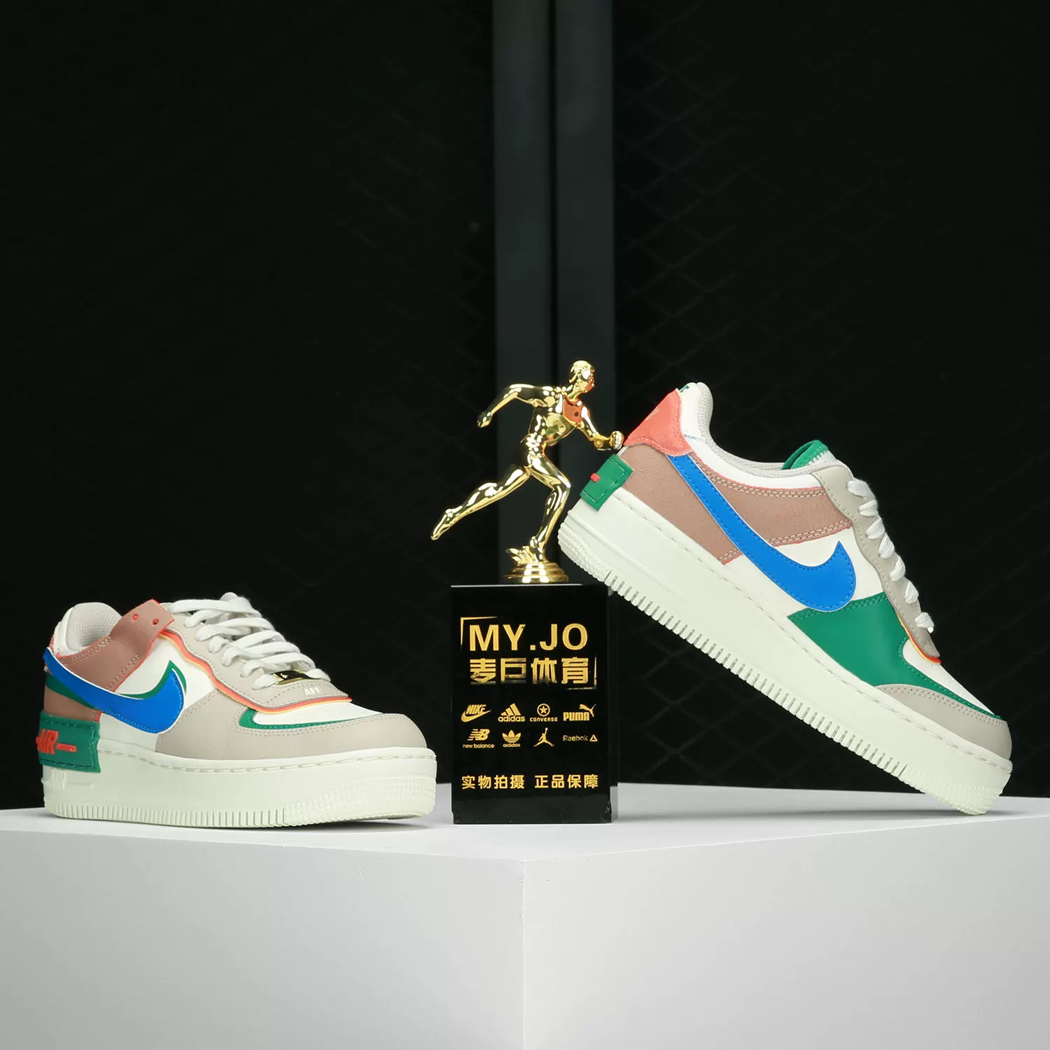 Nike/ Authentic Air Force 1 AF1 низкие кроссовки для спорта и отдыха женские CI0919-109