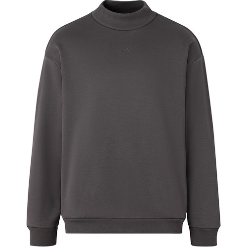 Adidas/阿迪达斯官方正品篮球加绒情侣针织运动圆领卫衣IX1966 - 图3