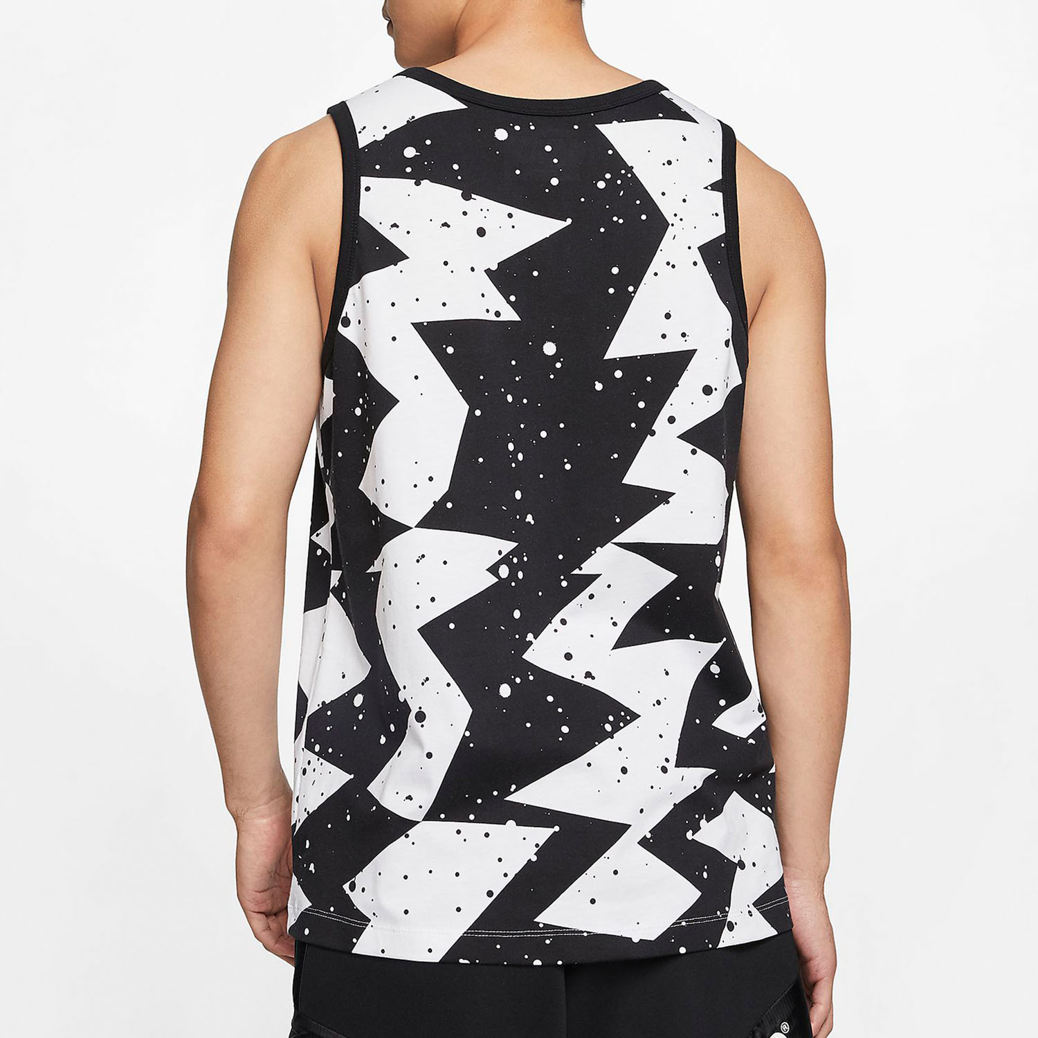 Nike/耐克正品JORDAN PRINTED POOLSIDE 男子篮球运动背心 CJ6231 - 图1