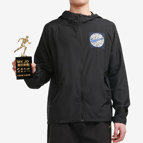 Nike/耐克正品当季新款男子休闲运动防风连帽夹克外套 DA0191 - 图2