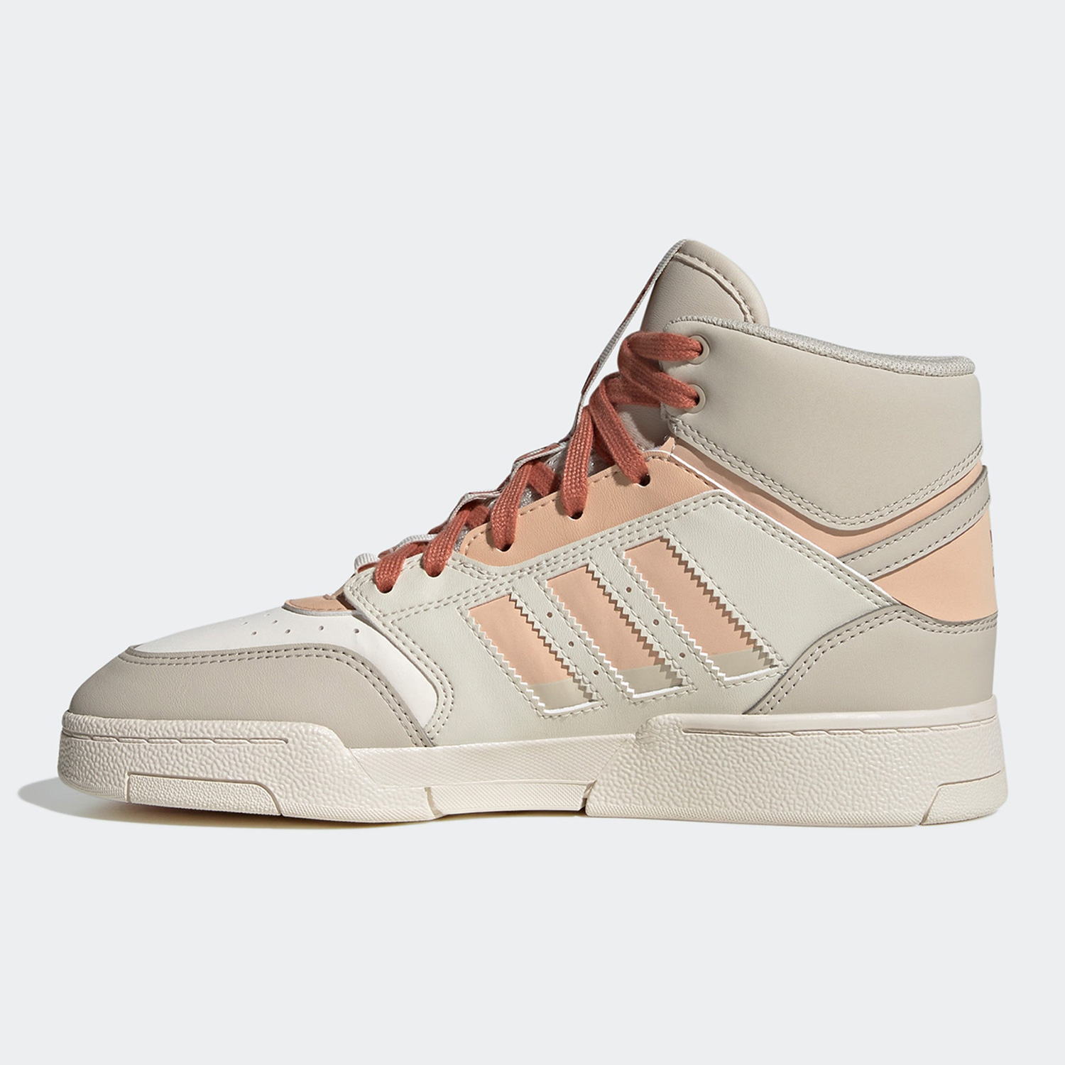 Adidas/阿迪达斯正品三叶草女子时尚运动透气高帮板鞋HQ6947 - 图2