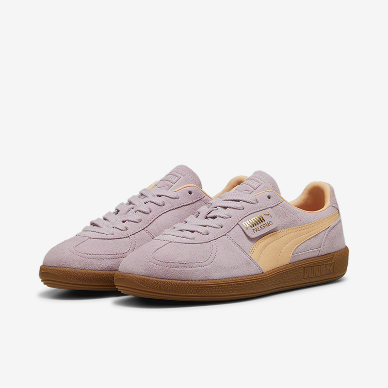 Puma/彪马官方正品 PALERMO 男女同款复古低帮舒适板鞋396463-06 - 图1