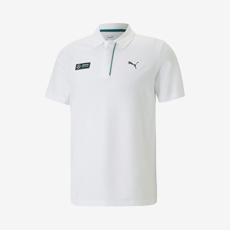 Puma/彪马官方正品Mercedes AMG男士简约跑步户外POLO衫538478-03,淘宝优惠券,粉丝福利购,淘宝优惠卷
