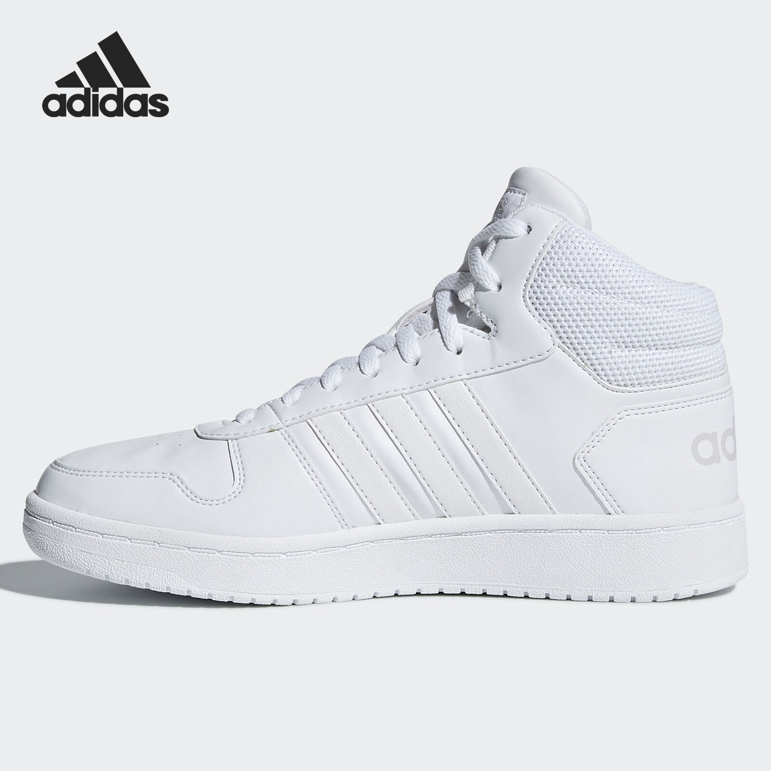 Adidas/阿迪达斯正品2019新款HOOPS 2.0 MID女子运动鞋B42099 100 - 图0