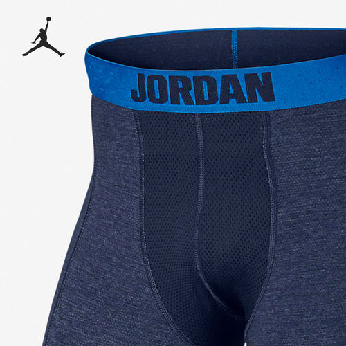 Nike/耐克正品新款男子时尚休闲运动健身紧身裤717862-410 - 图0