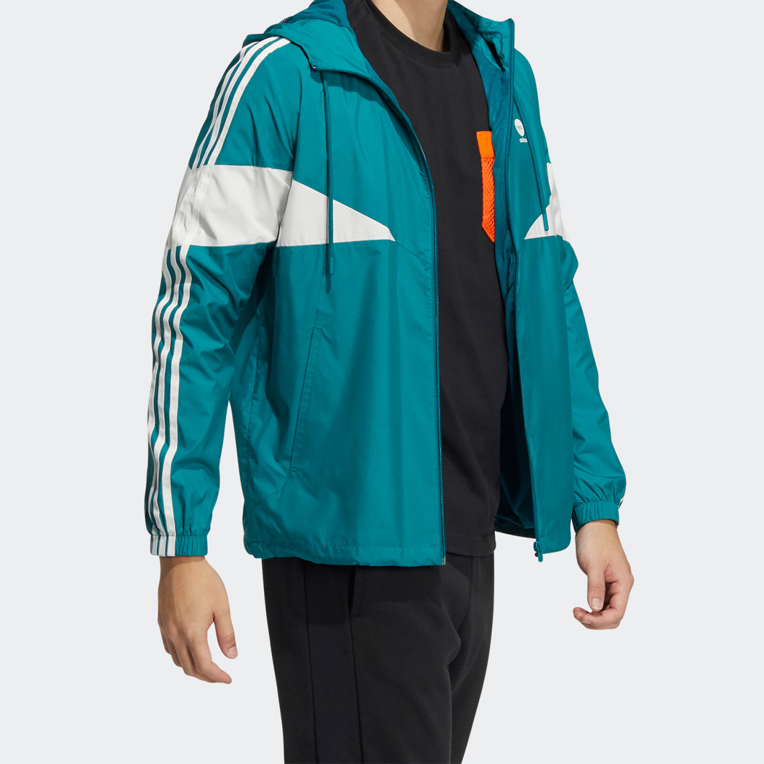 Adidas/阿迪达斯官方正品Neo 2022新款男子连帽夹克外套HM7431 - 图1